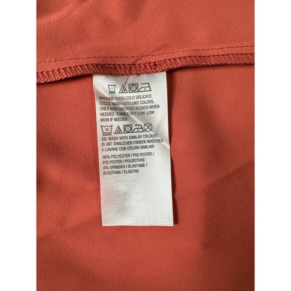 QVC BEAUTIFUL by Lawrence Zarian Belted Blazer CLAY NWOT SIZE L - Picture 8 of 9